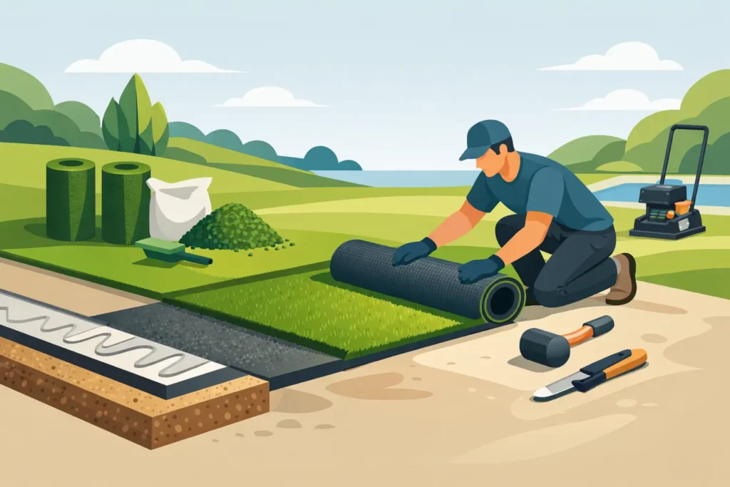 How Is Artificial Grass Installed Properly?