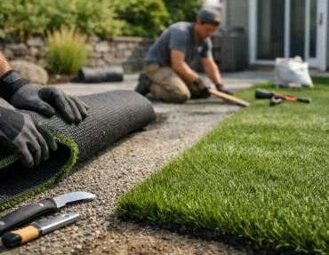 Is It Hard to Install Artificial Grass?