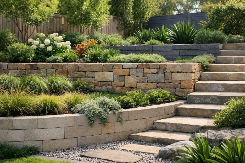 Retaining Walls That Work in Melbourne Gardens