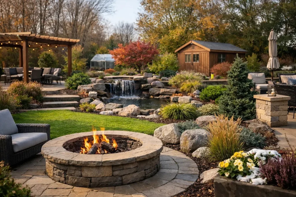 Backyard Landscaping Sunbury That Works Year-Round