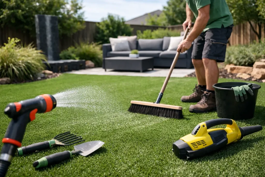 How to Maintain Artificial Turf in Melbourne