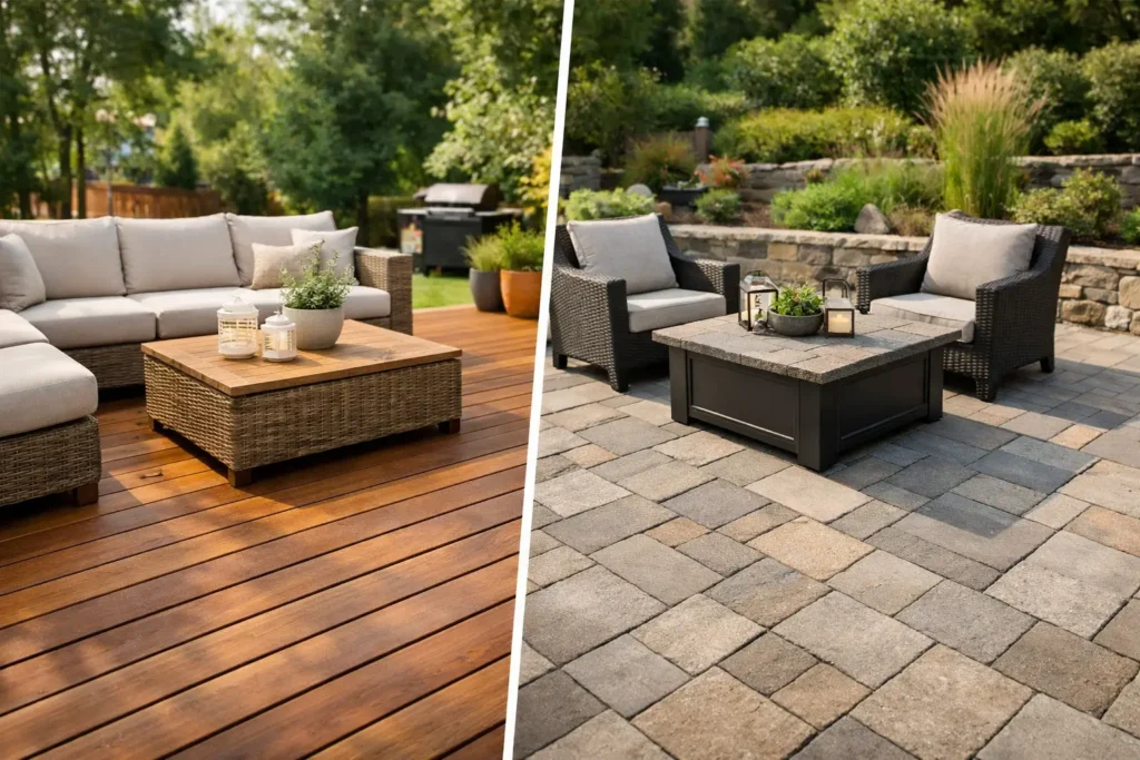 Decking vs Paved Patio: Which Is Best for You?