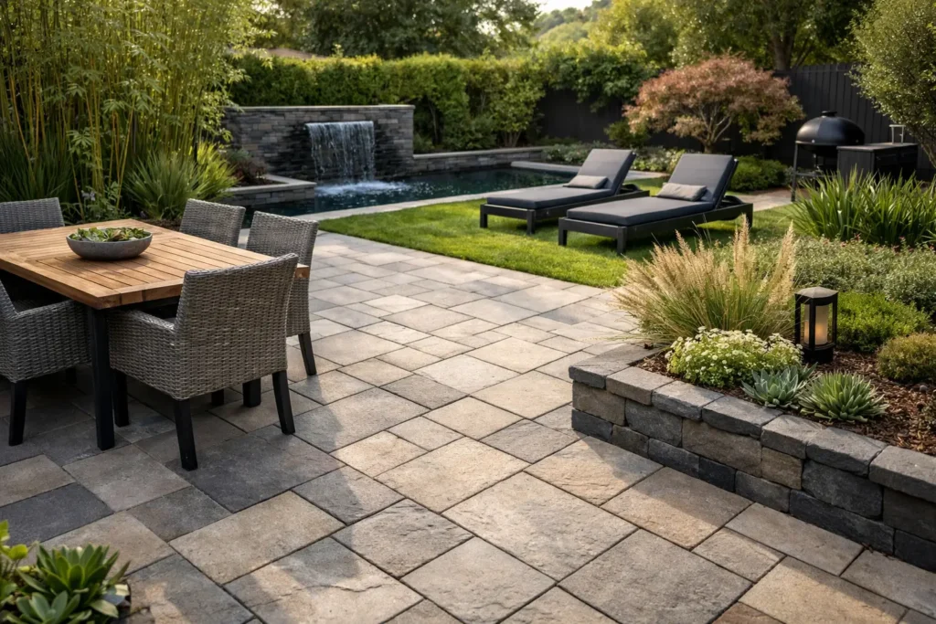 Patio Paving That Works in Melbourne Gardens