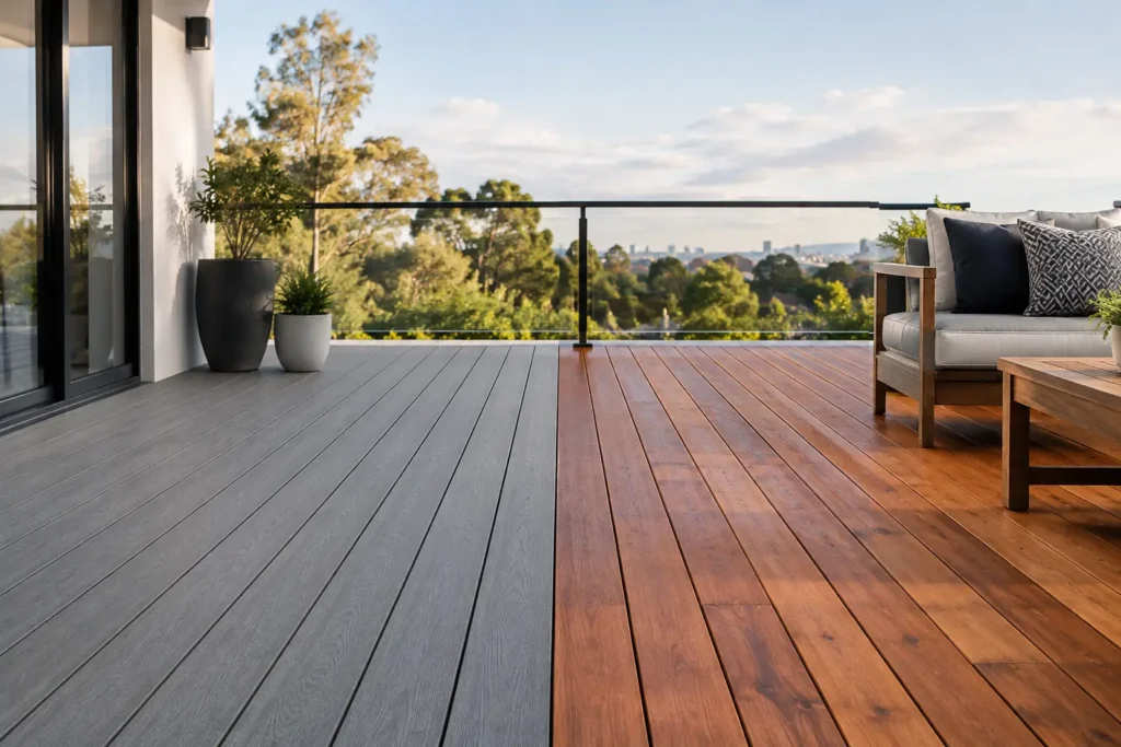 Composite Versus Timber Decking for Melbourne Homes