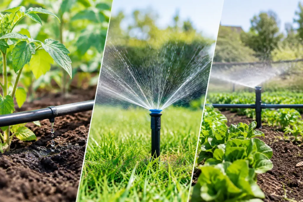 Which Irrigation System Saves Water Most?