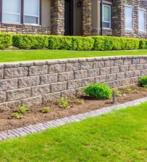 Retaining Walls front